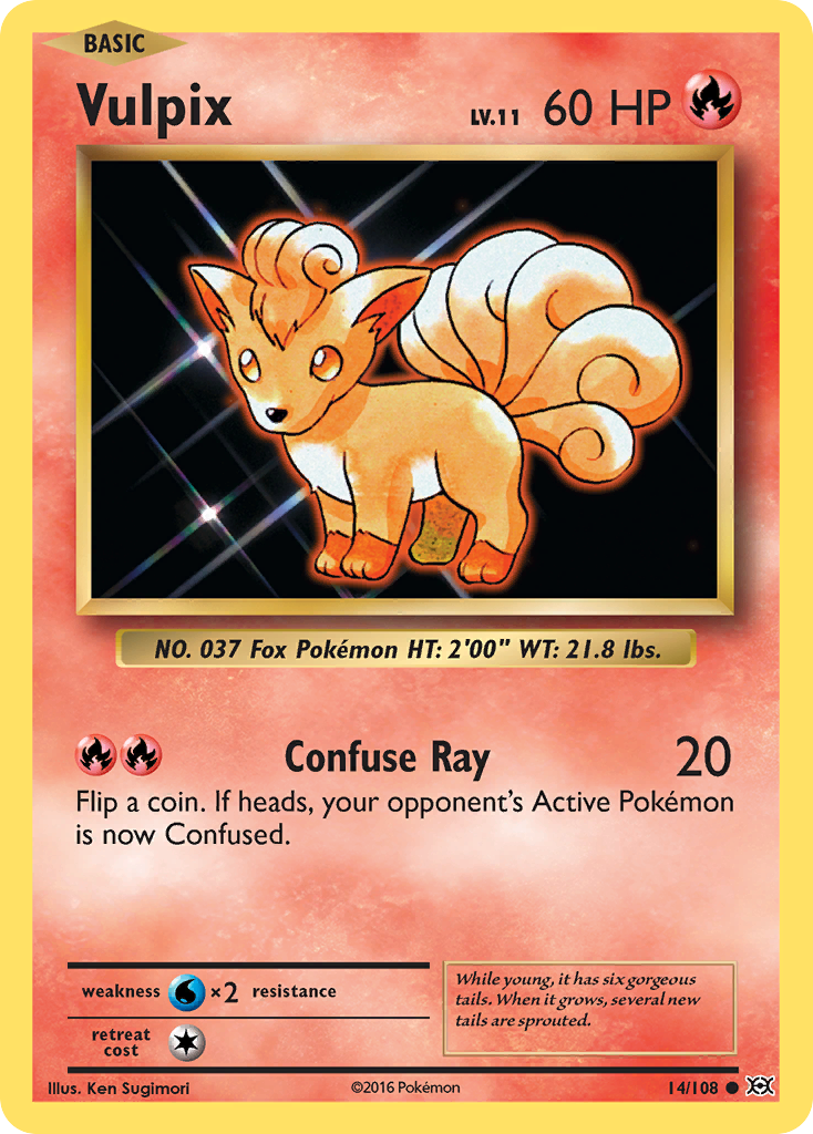 Evolutions Vulpix #14/108